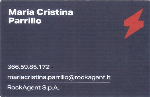 MARIA CRISTINA PARRILLO  ROCK AGENT